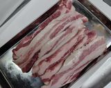 余ったうなぎのタレで作った豚バラ丼作り方1写真