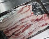 余ったうなぎのタレで作った豚バラ丼作り方2写真