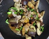 豚と茄子の味噌ピリ辛炒め作り方3写真
