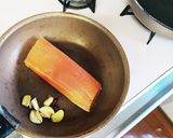 トラウトサーモンに焼きを入れてみました作り方2写真