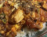 トマトソースのイタリアン親子丼作り方9写真