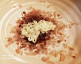 カツオ醤油マヨ（マヨおかか）作り方1写真