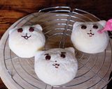 ちいかわパンと栗まんじゅうパン作り方18写真