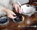 かおなしのブルーベリームースケーキ作り方24写真