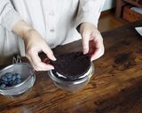かおなしのブルーベリームースケーキ作り方27写真