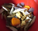 夏は時短で、厚揚げ入りやわらか煮物作り方3写真