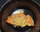 ひじき入り卵焼きとだしの味噌汁作り方5写真