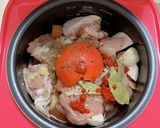炊飯器でチキンのトマト煮作り方1写真