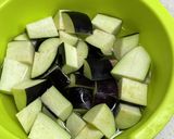 レンジで！豚こまなすニンニク味噌炒め風作り方1写真