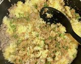 W発酵★納豆味噌チャーハン作り方5写真
