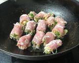 簡単！梅ネギチーズ肉巻き作り方6写真