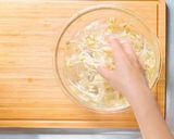 豚しゃぶのおかずナムル・ねぎ塩レモンだれ作り方1写真