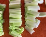 茹ではレンジ☆キャベツ・小松菜・海苔和え作り方3写真