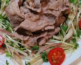 簡単！めちゃうま♪牛肉のわさぽん冷しゃぶ作り方4写真