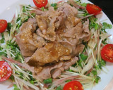 簡単！めちゃうま♪牛肉のわさぽん冷しゃぶ作り方5写真