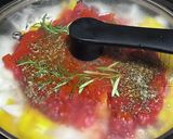 時短夏レシピ♡ハーブ&トマト煮込みチキン作り方7写真