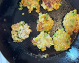 とうもろこしと枝豆の塩麹お焼き作り方4写真