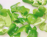 旬の夏野菜で！茄子とピーマンの味噌炒め作り方2写真