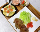 マーガリンで旨し!豚レバーのステーキ作り方7写真