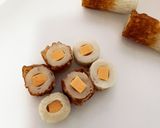 ちくわチーズでたこ焼きもどき作り方3写真