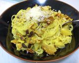 アカヤマドリのクリームパスタ(含下処理)作り方10写真