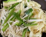油揚げとエノキのコチュジャン炒め♪作り方2写真