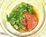 豚肩ロースと茄子の冷製・梅干＆大葉風味作り方4写真
