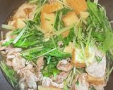 メインにも✩.*˚水菜と豚肉のさっと煮作り方7写真