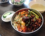 冷蔵庫にあるもんで！ピリ辛ビビンバ丼♡作り方6写真