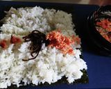 おむすび☆鮭マヨ作り方1写真