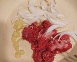 ズッキーニと牛肉のマヨカレー炒め作り方1写真