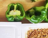 納豆がネバシャリ？！生deピーマンボート作り方4写真