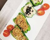 納豆がネバシャリ？！生deピーマンボート作り方6写真