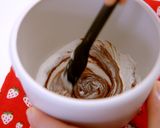ホワイトチョコプリン&ミルクチョコプリン作り方17写真