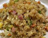 枝豆チャーハン　オクラ納豆付作り方8写真