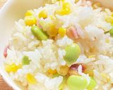 簡単☆とうもろこしと枝豆のごはん作り方8写真