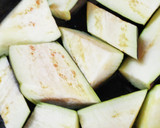 夏の常備野菜♪揚げ無いナスの煮浸し作り方3写真