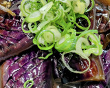 夏の常備野菜♪揚げ無いナスの煮浸し作り方6写真