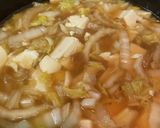 春雨豆腐白菜スープ作り方3写真