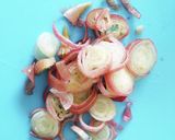 節約★ぶっかけミョウガの鶏南蛮★高野豆腐作り方2写真