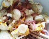節約★ぶっかけミョウガの鶏南蛮★高野豆腐作り方3写真