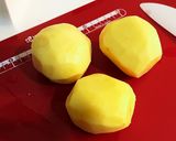 豚挽肉じゃがいもキーマカレー納豆ネギのせ作り方1写真