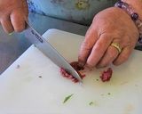梅のりクリームパスタ作り方1写真