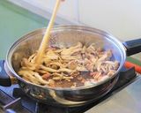 梅のりクリームパスタ作り方3写真