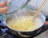梅のりクリームパスタ作り方5写真
