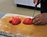 トマブタ炒め作り方1写真