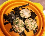 餃子のタネ消費に☆海苔っこ小判型ギョーザ作り方1写真
