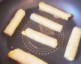 ライスペーパーより、チーズトッポギ作り方4写真
