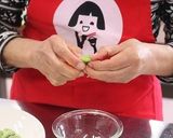 エビとソラマメの包み揚げ作り方1写真