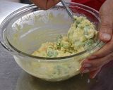 ソラマメとたまごのサラダ作り方5写真